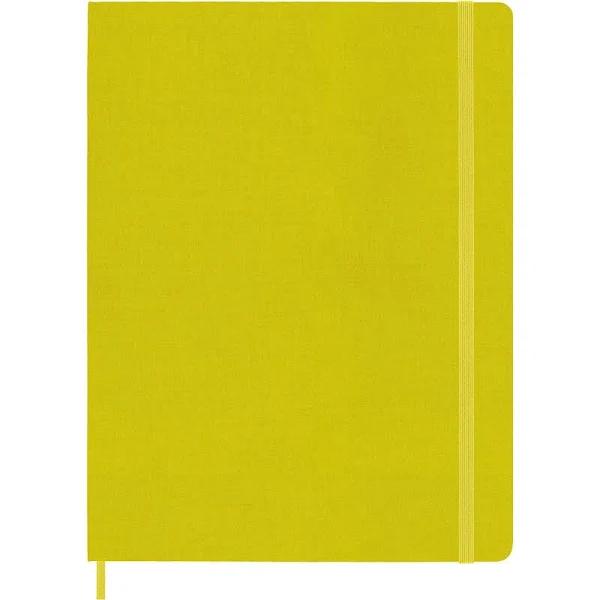 Moleskine - Classic Hard Cover Notebook - Ruled Extra Large / Hay Yellow