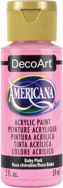 DecoArt Americana Acrylic Paint, 2-Ounce, Baby Pink