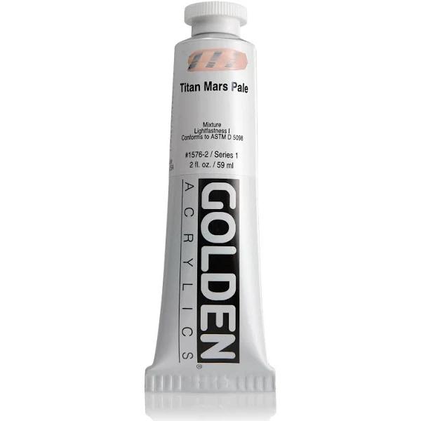 Golden Heavy Body Acrylic 59ml Titan Mars Pale