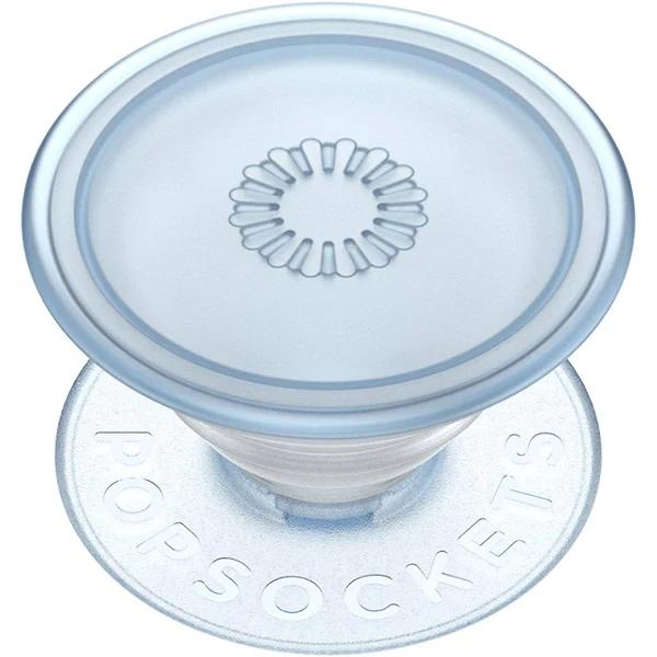 PopSockets PopGrip Plant - Universal Grip Holder - Blue / Clear