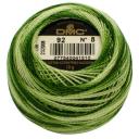 DMC Pearl Cotton Ball Size 8 87yd Variegated Avocado