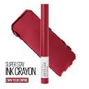 Maybelline Superstay Ink Crayon Lipstick Own Your Empire