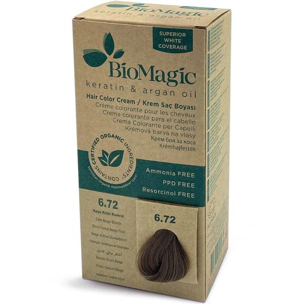 Bio Magic Hair Colour 6.72 Dark Beige Blonde