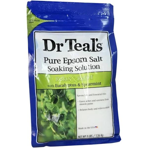 Dr Teal's Eucalyptus & Spearmint Epsom Salt 1.36kg