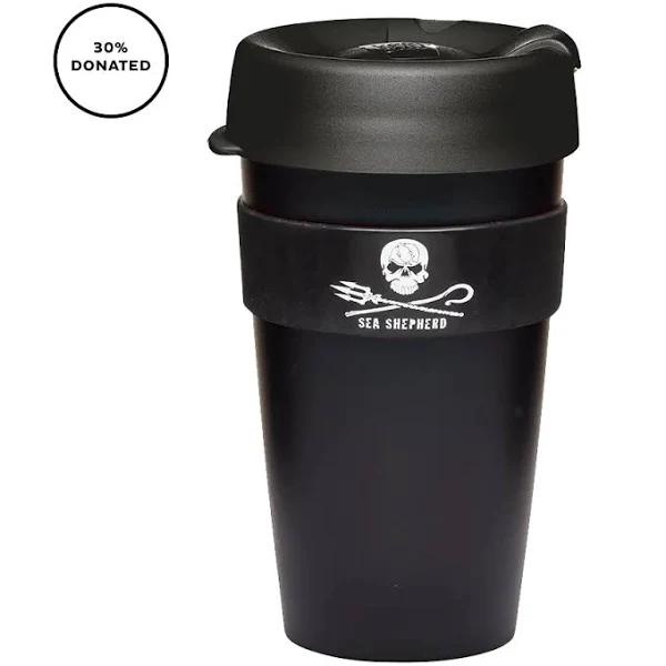 KeepCup Reusable Coffee Cup - Sea Shepherd Original - 16oz /454ml