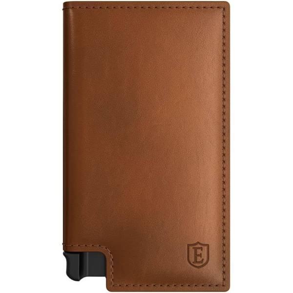 Ekster Parliament - Slim Leather Wallet - RFID Blocking - Quick Card Access, Caramel, Modern