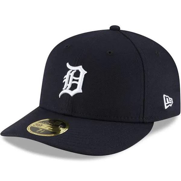 New Era Men's Navy Detroit Tigers Authentic Collection On-Field Home Low Profile 59FIFTY Fitted Hat