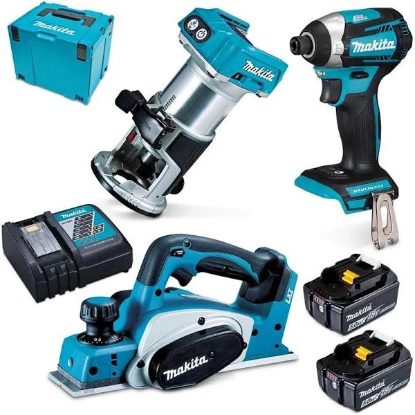 Makita 18V 3 Piece Brushless Combo Kit DLX3098TJ