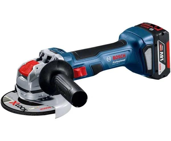 Bosch GWX 18v-7 125 mm Professional Angle Grinder Silver