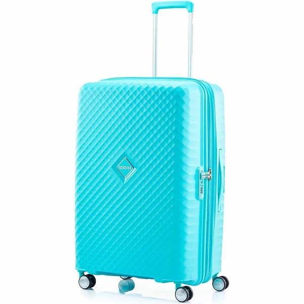 American Tourister Squasem 75cm Suitcase Aqua Blue