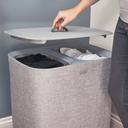 Joseph & Joseph Tota 90-litre Laundry Separation Basket - Grey