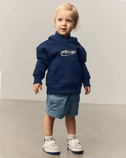 Spencer Project Boys Boys Nitro Hoodie in Navy Size 4-5