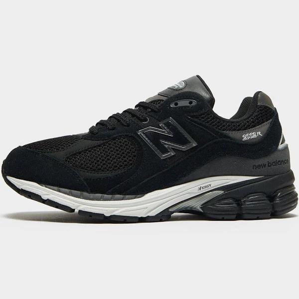 New Balance 2002R Black Dark Grey White