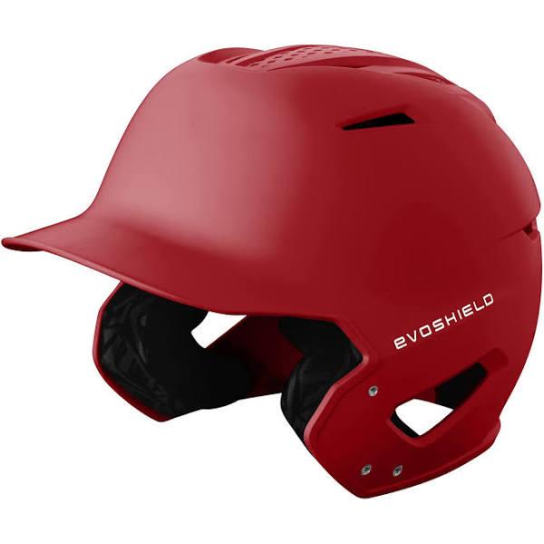 EvoShield XVT 2.0 Matte Batting Helmet [Colour: Red] [Batting Helmet Size: Small - Medium]