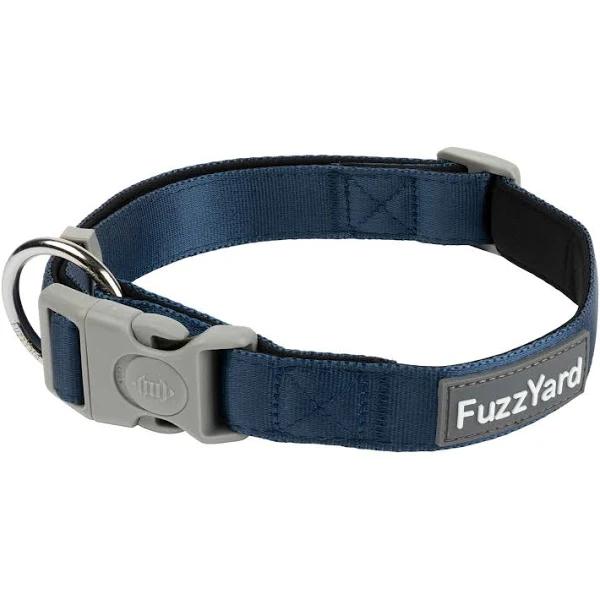 FuzzYard Dog Collar Marine Small