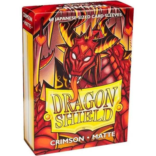 Sleeves Dragon Shield Japanese Crimson Matte (60)