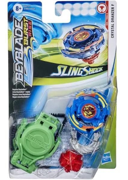 Beyblade Burst Rise Slingshock Crystal Dranzer F Starter Pack