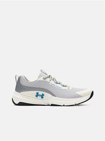 Under Armour Dynamic Select Shoes White Grey Blue Women - 36.5