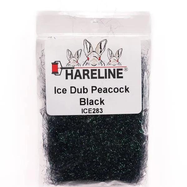 Hareline Ice DUB - Peacock Black