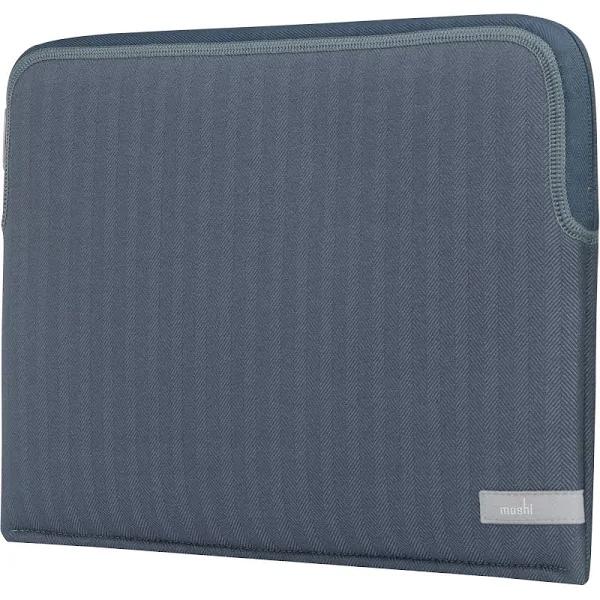 Moshi 99MO104534 Pluma Laptop Sleeve for 13 in. MacBook Pro - Denim Blue