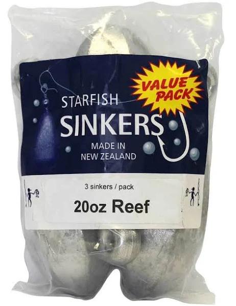 Starfish Reef Sinker Value Pack 20oz x 3