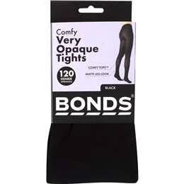 Bonds Comfy Tops Very Opaque Tights - Black