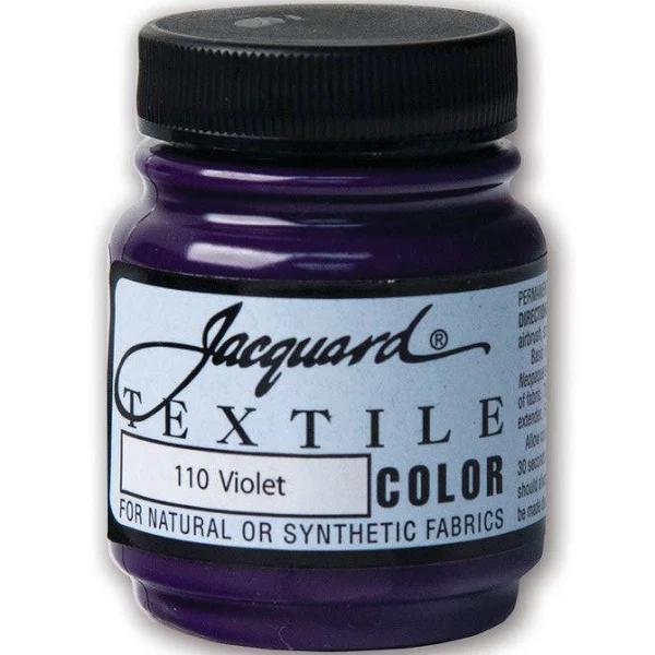 Jacquard Textile Color Fabric Paint 2.25oz Violet