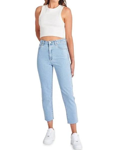 Abrand Jeans A '94 High Slim Mom Jean Walkaway Blue 27