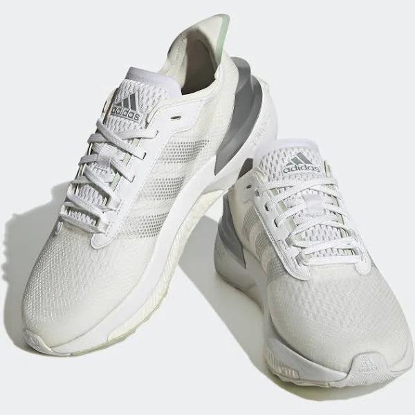 adidas-Avryn Shoes-Women-Cloud White / Cloud White / Linen Green-7