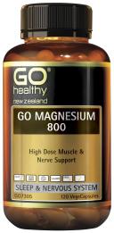 GO Healthy Go Magnesium 800 - 120 Capsules