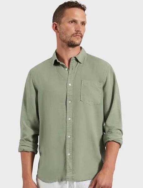 Academy Brand Men's Burton Shirt - Jasper Green XXL