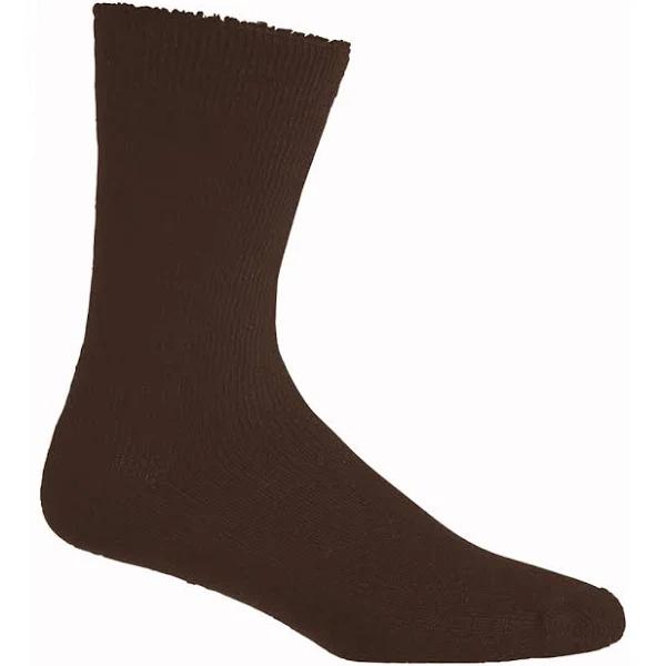 KingGee Workwear - Women's Bamboo Work Sock - Dark Brown - 3-8