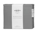 Algodon 300TC Cotton Sheet Set - Charcoal European Pillowcase