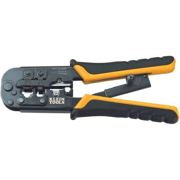 Klein Tools Ratcheting Modular Crimper / Stripper