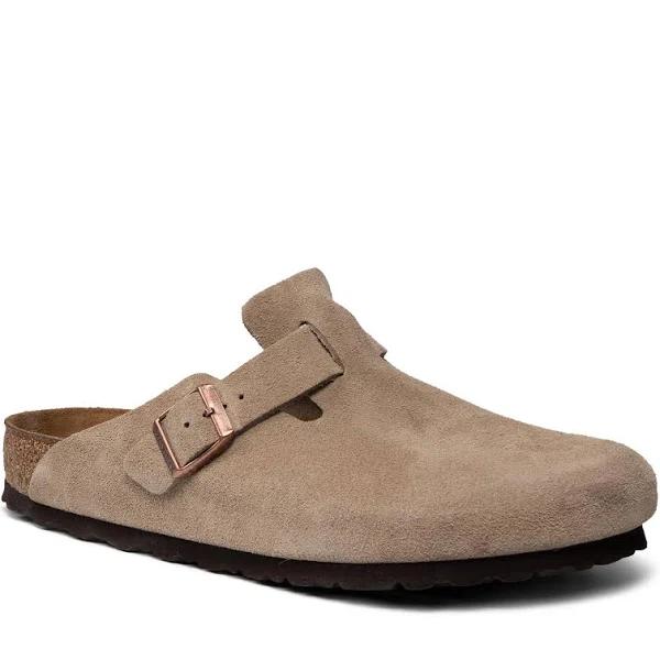 Birkenstock - Boston Suede Leather Taupe - 43