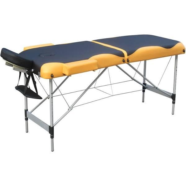 YES4HOMES 2 Fold Portable Aluminium Massage Table Massage Bed Beauty Therapy