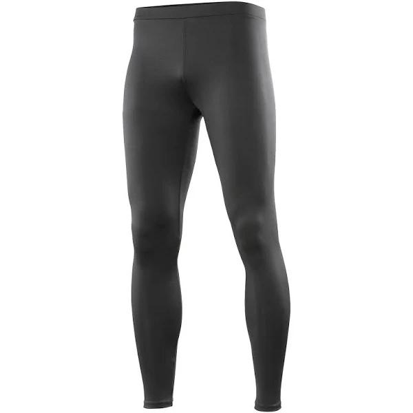 Rhino Mens Sports Base Layer Leggings / Bottoms Heather Grey L/XL