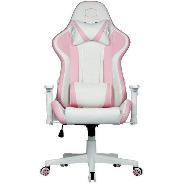 Cooler Master Caliber R1S Gaming Chair - Rose Pink & White