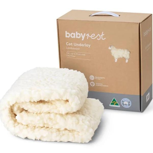 Babyrest Lambswool Cot Underlay