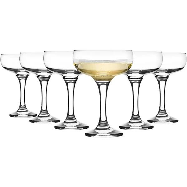 Lav Coupe Cocktail Glasses 235ml , Set of 6