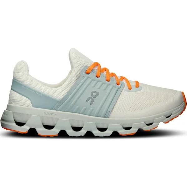 On Men's Cloudswift 3 Ad Lifestyle Shoe in Ivory/Mineral, Size: 12, Recycled Polyester