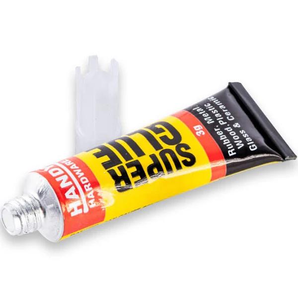 Handy Hardware 49pce Super Glue Quick Dry DIY Projects Wood Metal Plastic