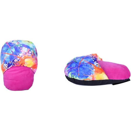 Jumbo Foot Warmer Shoes Feet Pink Dye Soft Winter Heating Cozy Soft Slipper Comfy Relief - AfterPay & zipPay Available