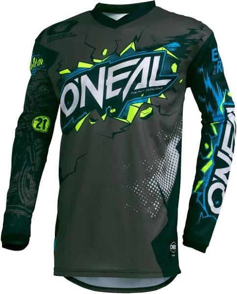 Oneal Element Jersey Villain Youth - Grey - XL