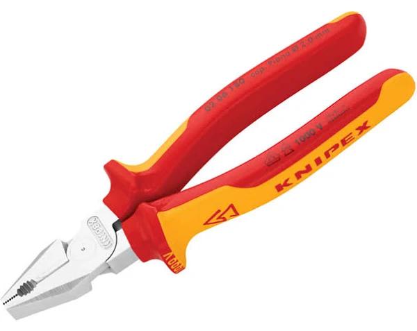 Knipex 180mm High Leverage Combination Pliers - 1000V VDE