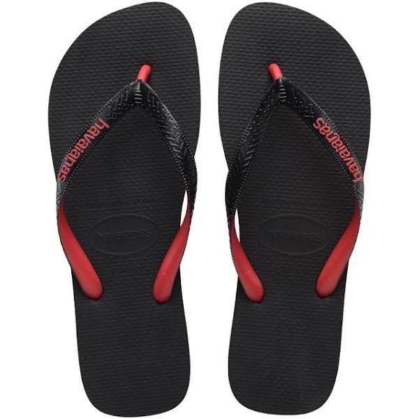 Havaianas - Top Rubber Mix Black/Red - Size 43/44