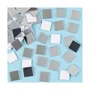 Mosaic Self-adhesive Mirror Tiles - Pack of 100