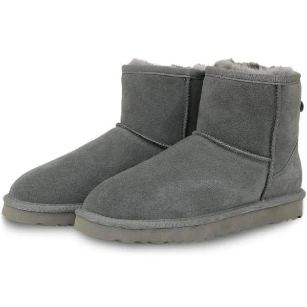 UGG Woolcomfort Classic Mini Boots Premium Australian Sheepskin - Black