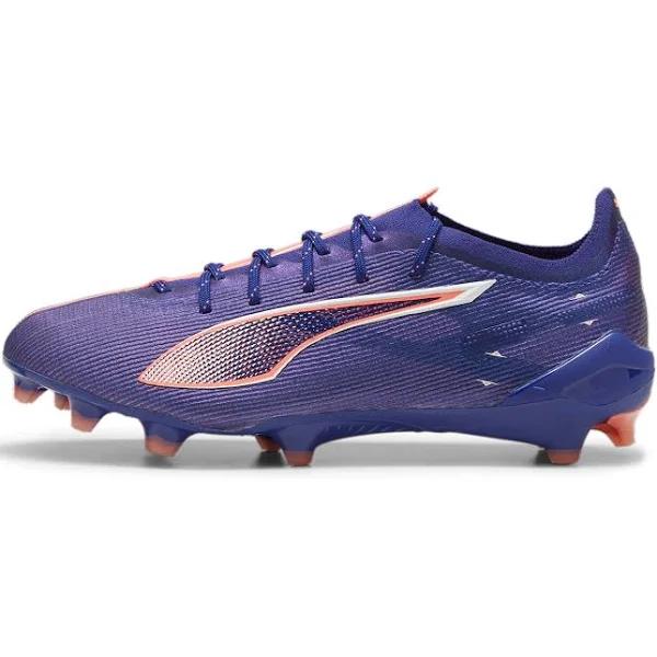 Ultra 5 Ultimate FG Football Boots in Lapis Lazuli/White/Sunset Glow, Size 9, Textile by Puma