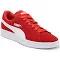 Smash V2 Suede Jr Sneakers - Youth 8-16 Years in High Risk Red/White, Size 5 by Puma